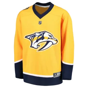 Fanatics - Maillot domicile réplique pour enfants (jeunesse) des Nashville Predators (265Y NPRH 2GL RJH)