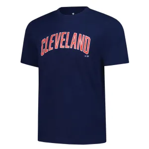 Fanatics - T-shirt à manches courtes combiné pour hommes des Cleveland Guardians (39D2 4506 IDS 0G1)