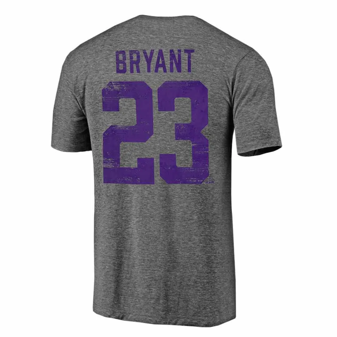 Fanatics - T-shirt pour hommes des Colorado Rockies Kris Bryant (QF14 171B DN3 5Z0)