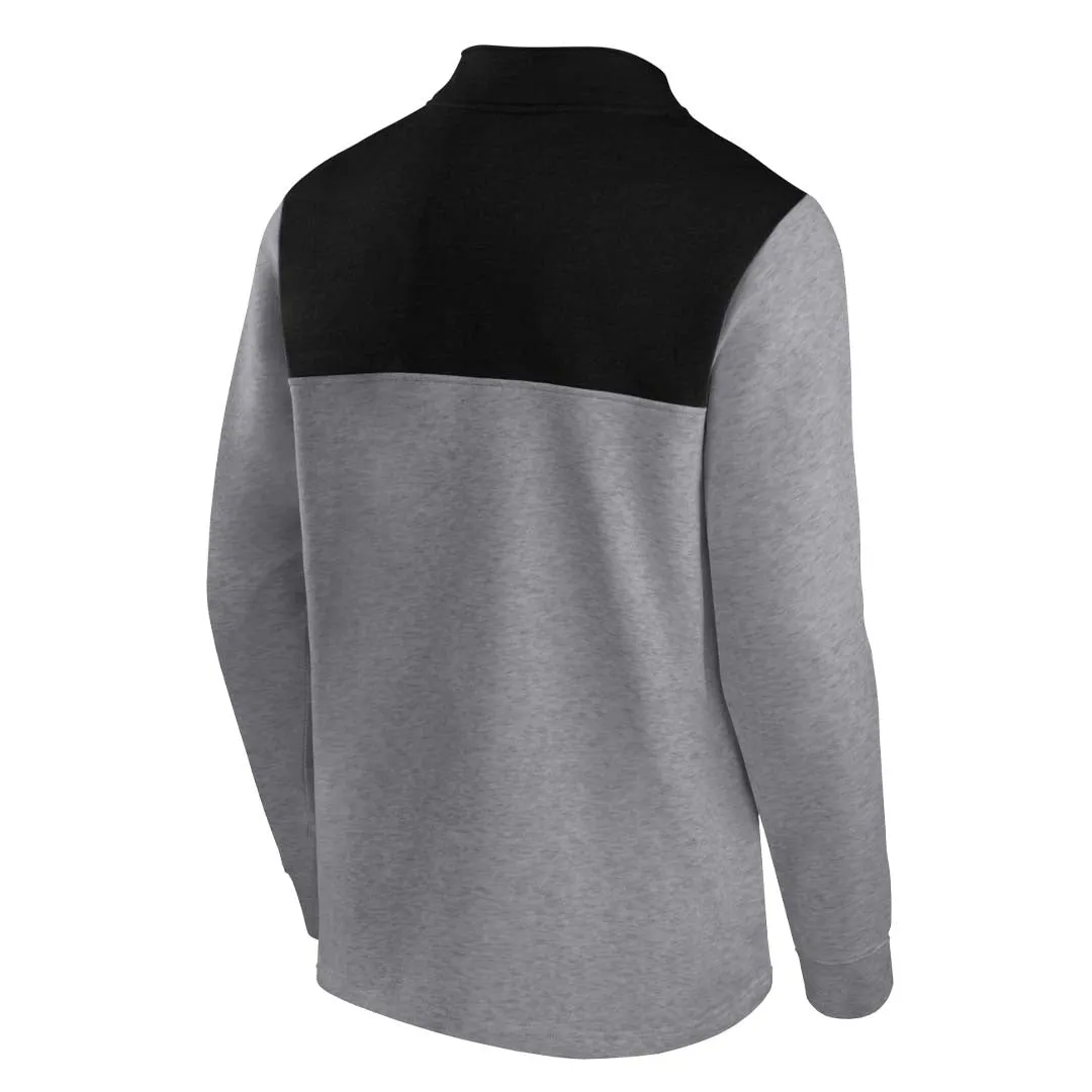 Fanatics - Quart de zip pour hommes des Sénateurs d'Ottawa (00VT 721Z 2G2 06Q)
