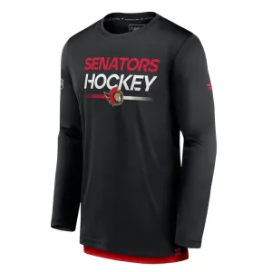 Fanatics - T-shirt à manches longues pour hommes des Sénateurs d'Ottawa (00I6 1632 2G2 02T)