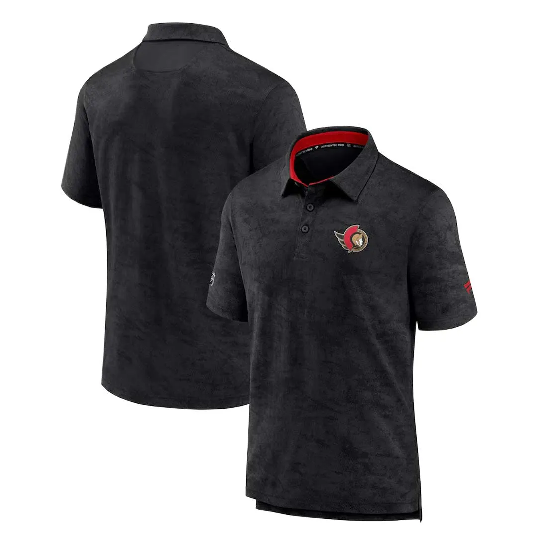 Fanatics - Polo à manches courtes pour hommes des Sénateurs d'Ottawa (00IA 1632 2G2 02V)