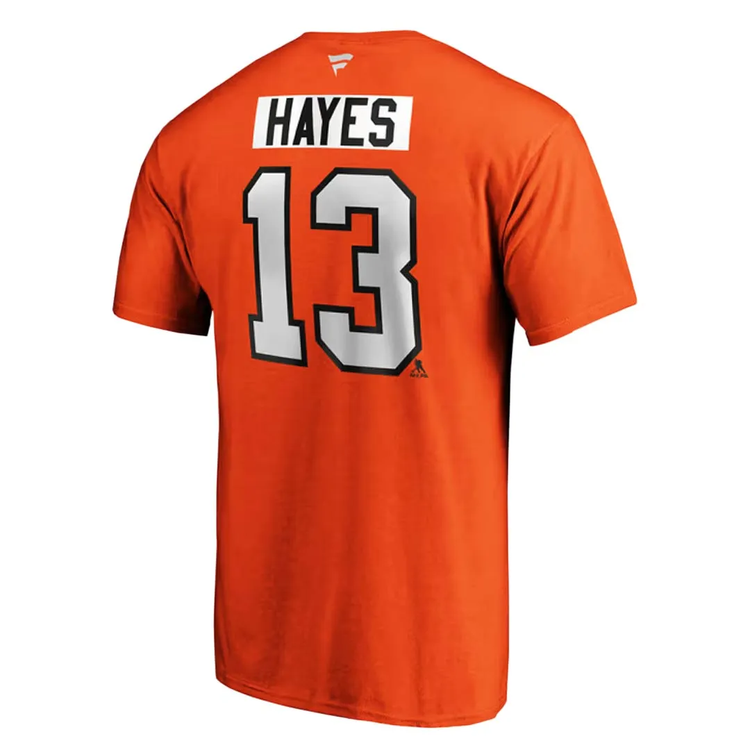 Fanatics - T-shirt pour hommes Philadelphia Flyers Kevin Hayes (QF6E 3253 H3N FNQ)