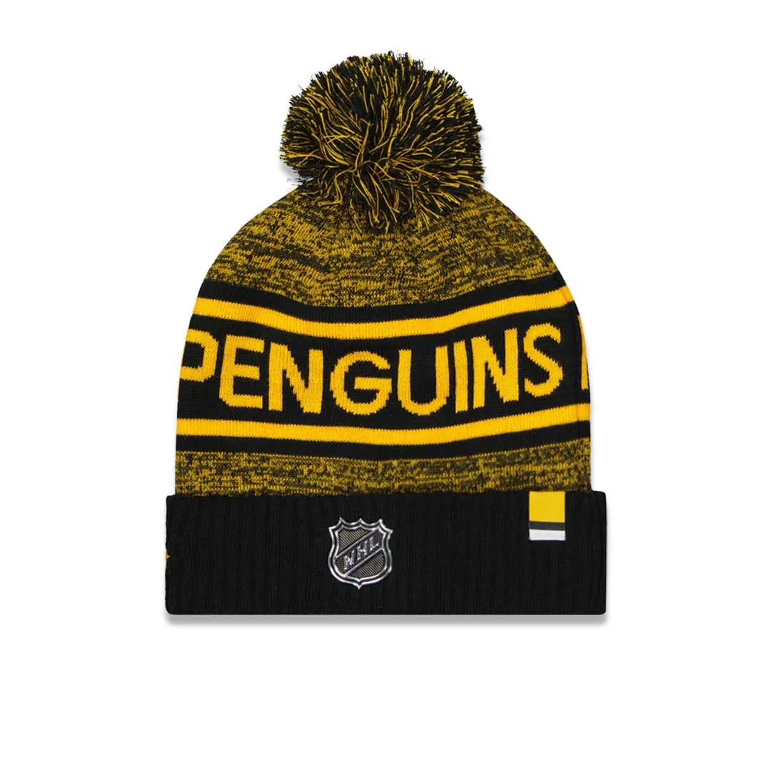 Fanatics - Bonnet à bordure Pittsburgh Penguins pour homme (00PB 2011 2GT 08F)