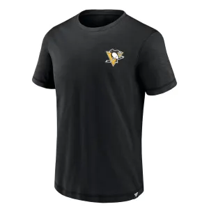 Fanatics - T-shirt à manches courtes pour hommes des Pittsburgh Penguins (00ER 127A 2GT 06E)