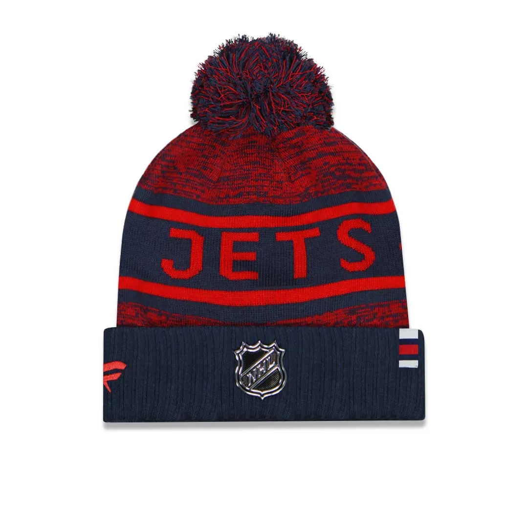 Fanatics - Bonnet homme Winnipeg Jets à pompon et bordure (00PB 4512 2GN 1K1)