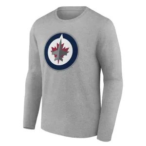 Fanatics - T-shirt à manches longues primaire pour hommes des Winnipeg Jets (3R51 0103 2GN 71M)