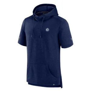 Fanatics - Pull à capuche à manches courtes pour hommes des Winnipeg Jets (MZLC 164C 2GN 02X)