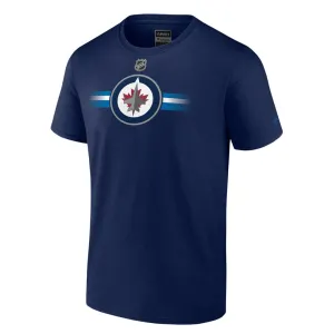Fanatics - T-shirt à manches courtes pour hommes des Winnipeg Jets (MA86 4506 2GN 037)