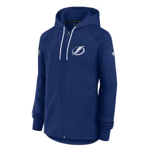 Fanatics - Sweat à capuche femme Tampa Bay Lightning fermeture éclair intégrale (00KS 01D5 2GK 033)
