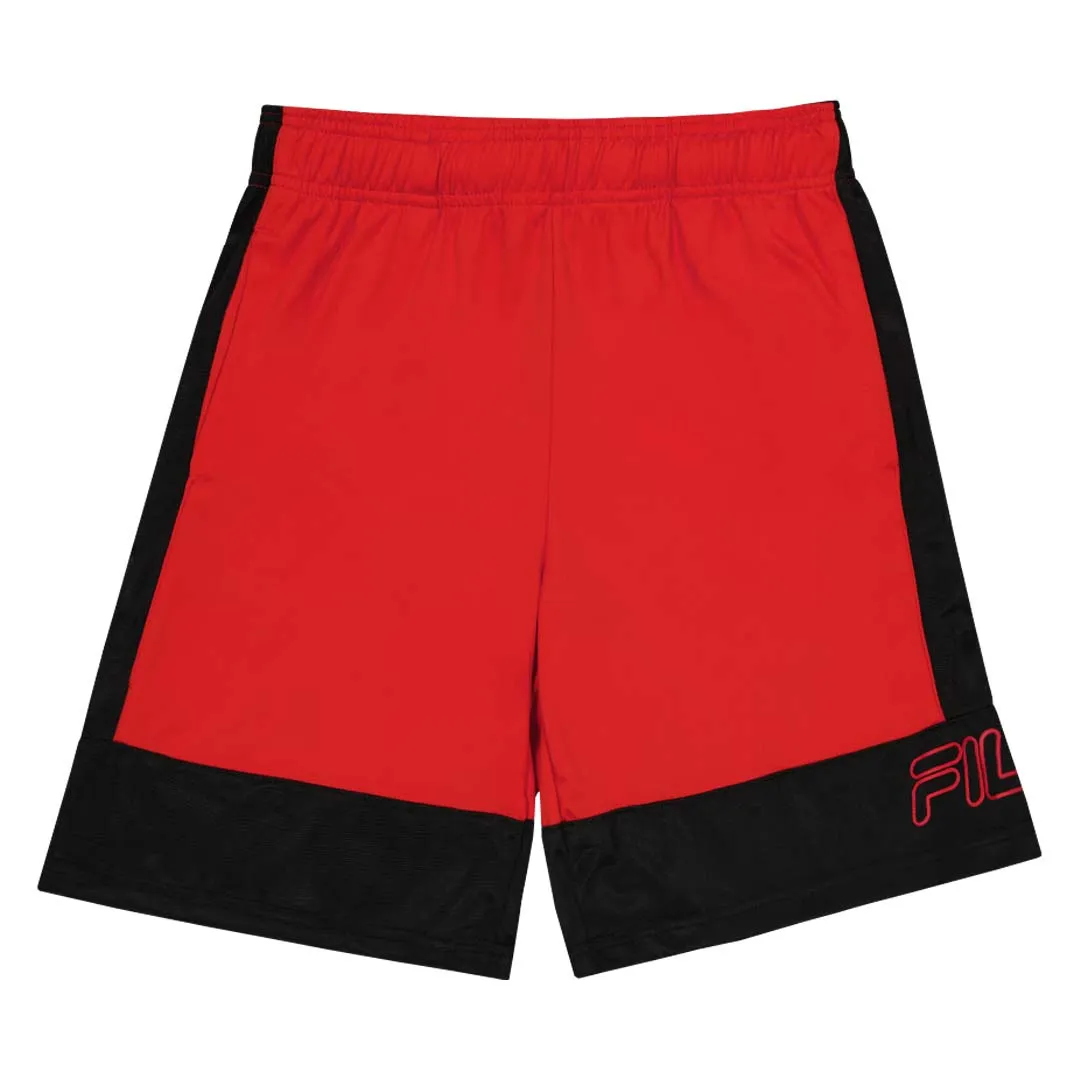 FILA - Shorts actifs pour enfants (Junior) (81FA90 Rouge)