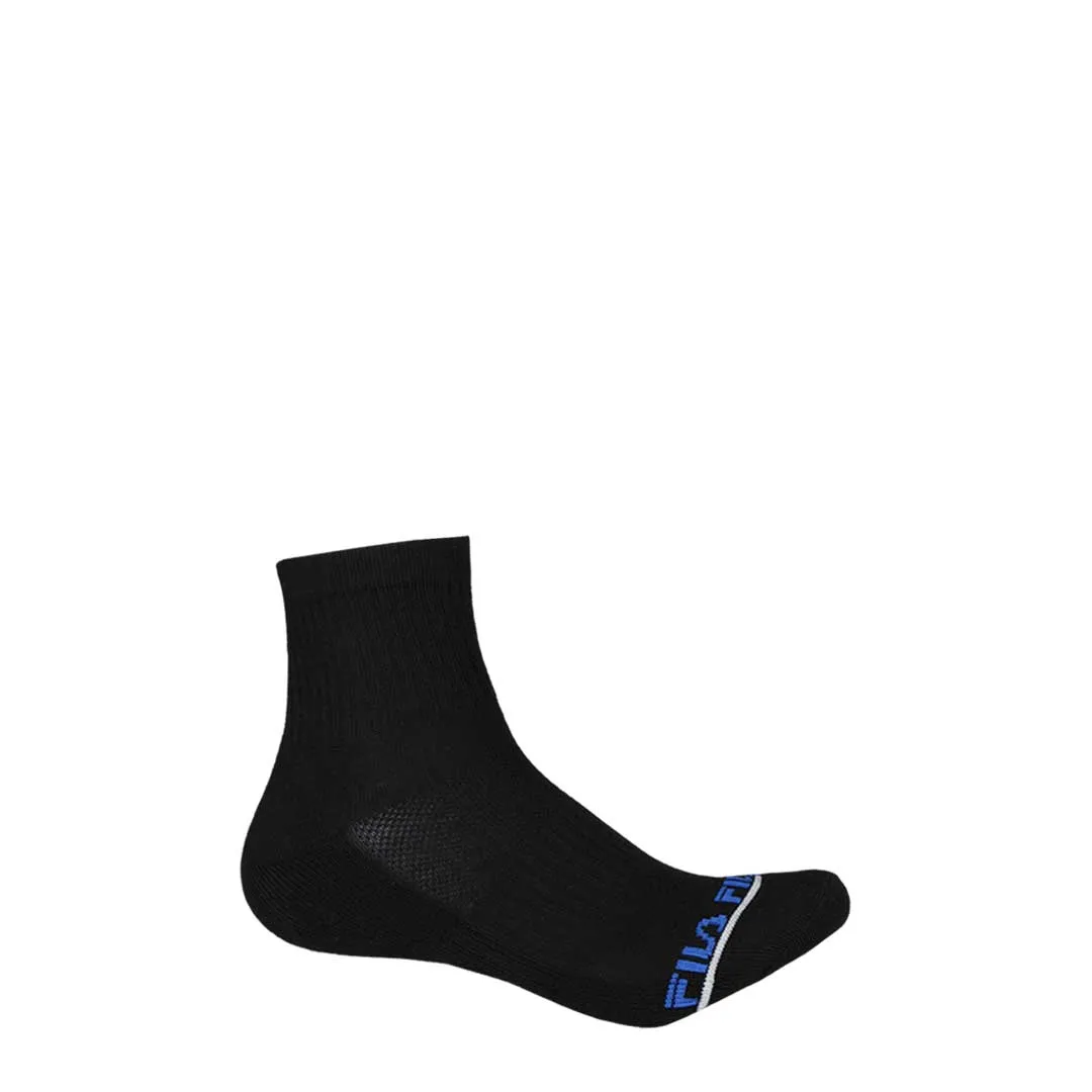 FILA - Pack de 6 paires de chaussettes 1/4 pour hommes (FW0118 COMBO8)