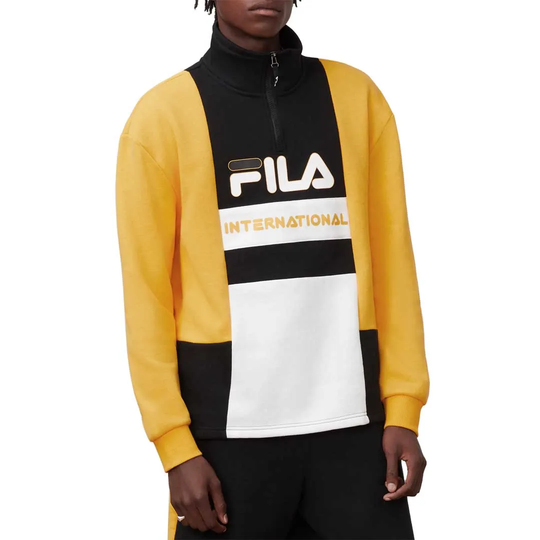 FILA - Sweat à capuche col cheminée pour homme (LM932985 755)