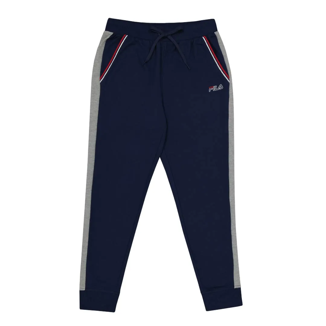 FILA - Pantalon de jogging à côtes Santee pour homme (SM018939 410)
