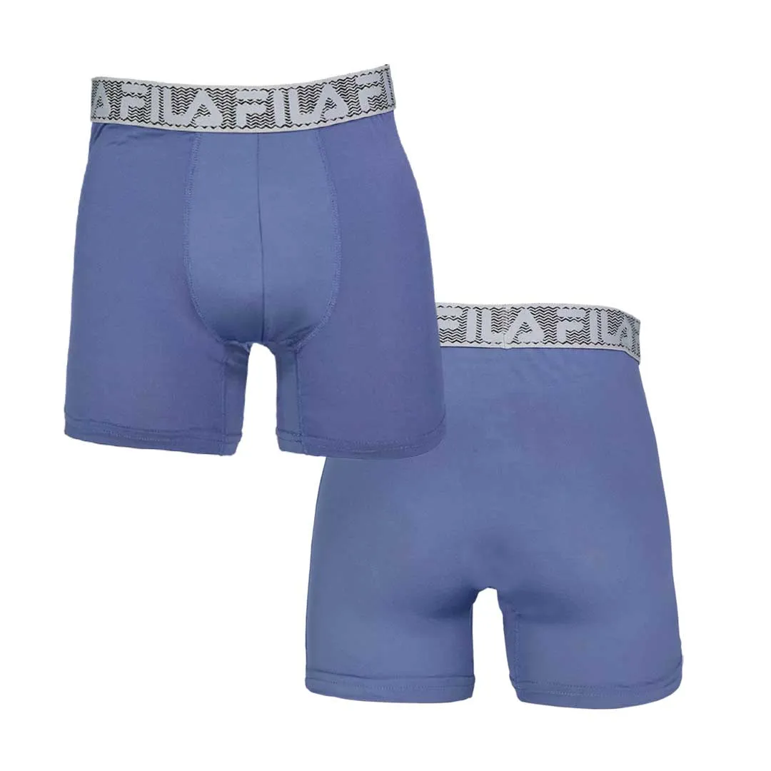 FILA - Boxer-Caleçon Édition Spéciale Homme Lot de 5 (FM412BX5PS1 001)