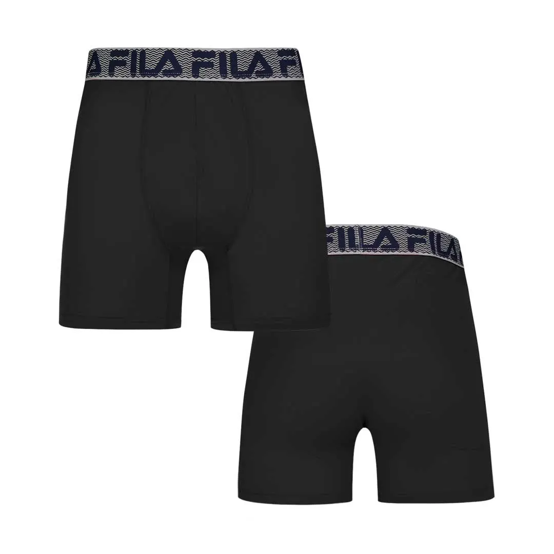 FILA - Boxer-Caleçon Édition Spéciale Homme - Lot de 5 (FM412BX5PS1 403)