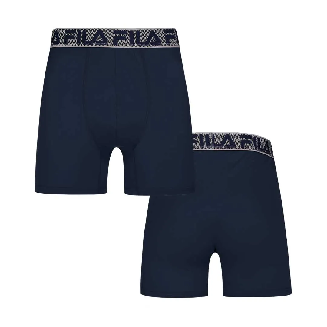 FILA - Boxer-Caleçon Édition Spéciale Homme - Lot de 5 (FM412BX5PS1 403)