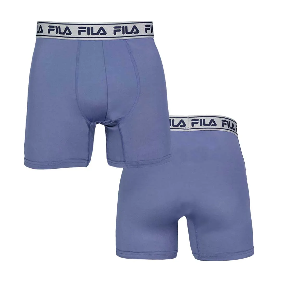 FILA - Boxer-Caleçon Édition Spéciale Homme Lot de 5 (FM412BX5PS1 410)