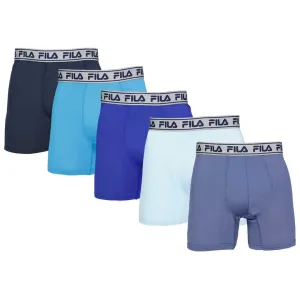 FILA - Boxer-Caleçon Édition Spéciale Homme Lot de 5 (FM412BX5PS1 410)