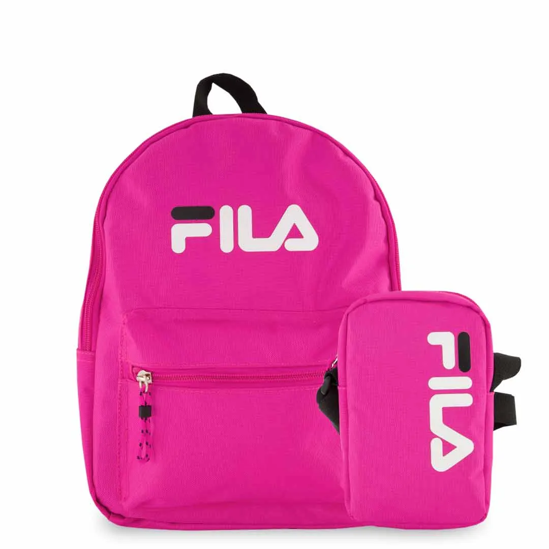 FILA - Sac à dos mini et sac à bandoulière 2 pièces Rivera (FL-BP-2455-FS)