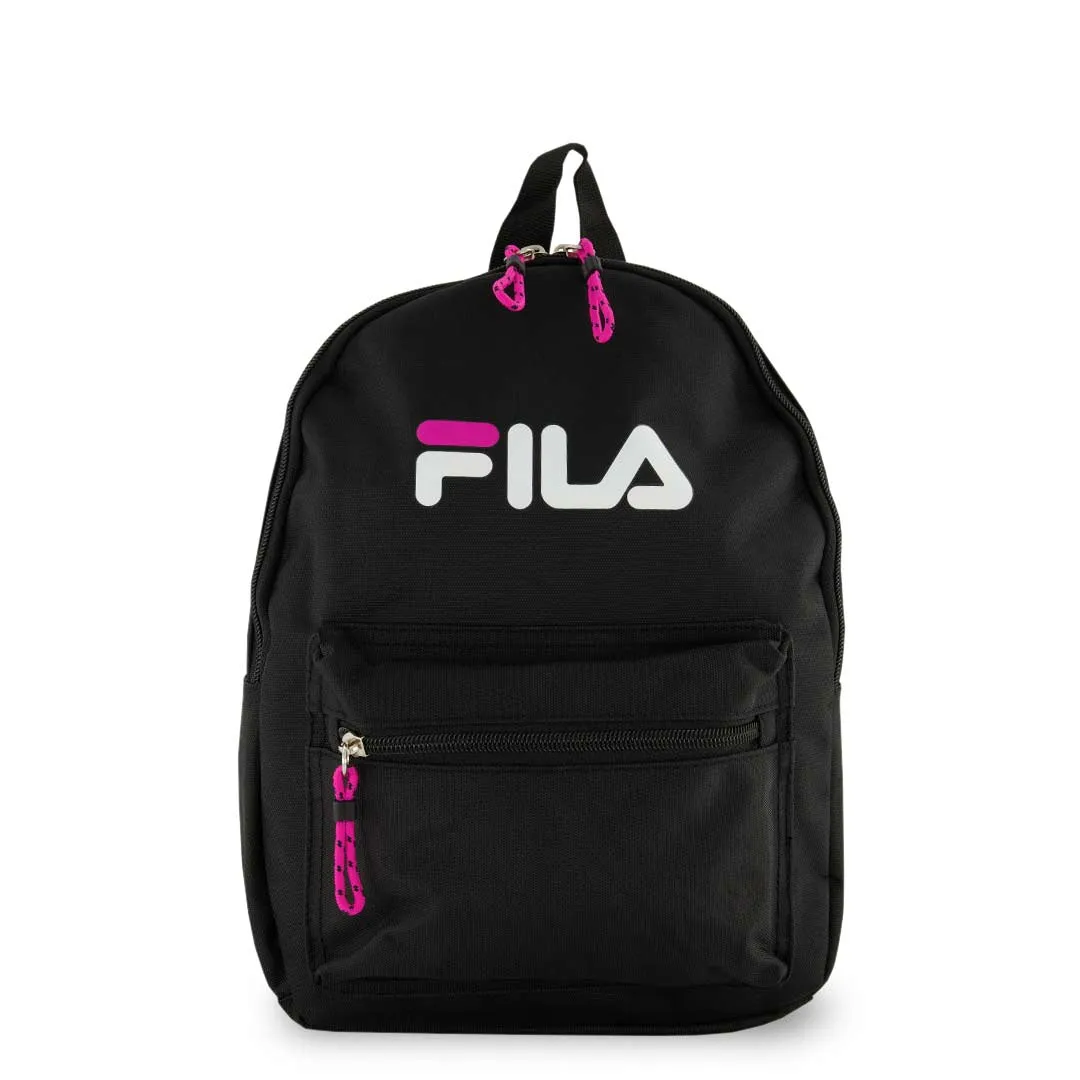 FILA - Ensemble de sac à dos mini et sac à bandoulière Rivera 2 pièces (FL-BP-2455-BK)