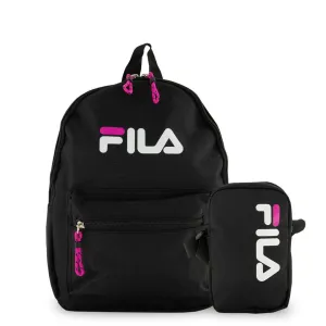 FILA - Ensemble de sac à dos mini et sac à bandoulière Rivera 2 pièces (FL-BP-2455-BK)