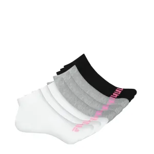 FILA - Pack de 10 paires de chaussettes basses plates pour femmes (FW0095 COMBO3)