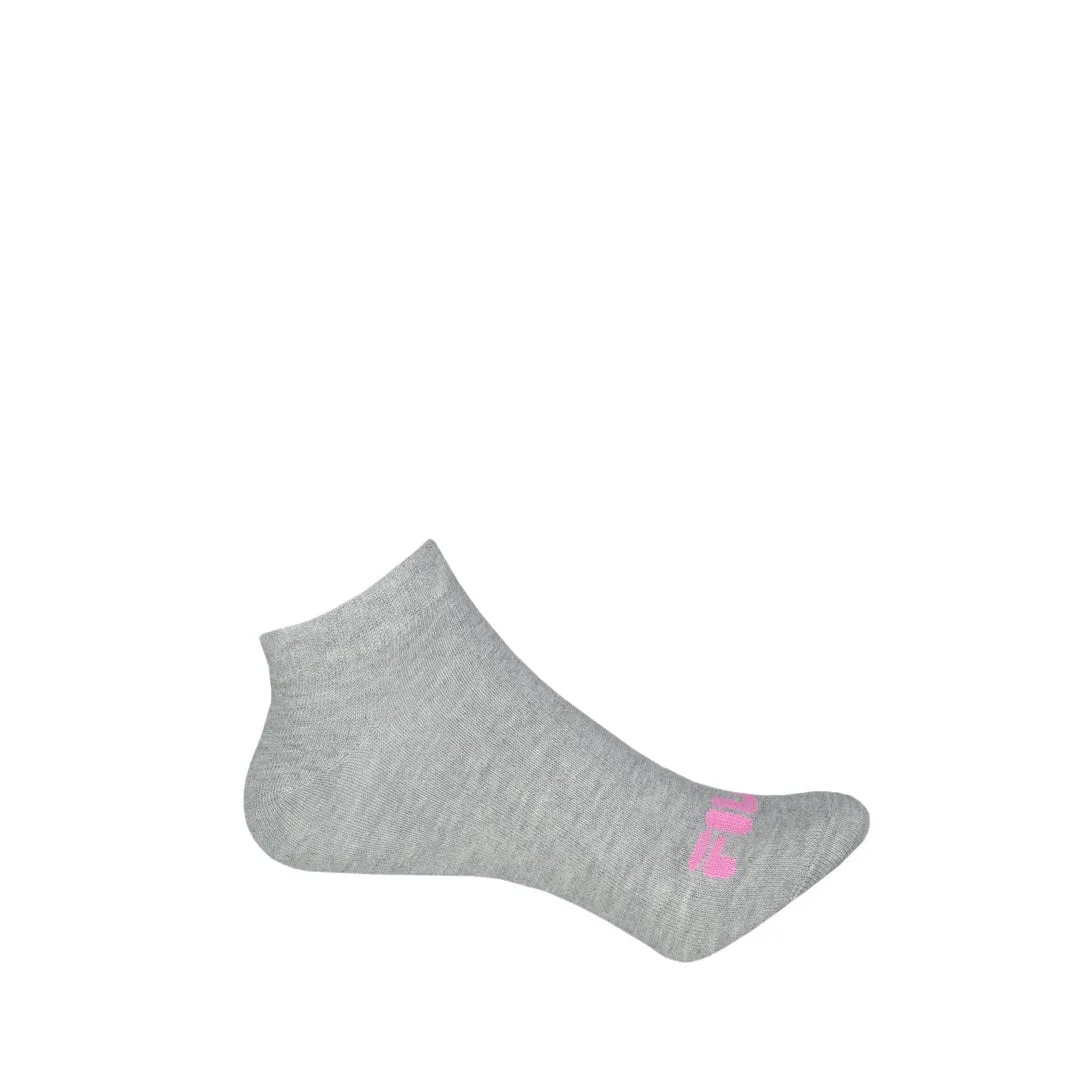 FILA - Pack de 10 paires de chaussettes basses plates pour femmes (FW0095 COMBO3)
