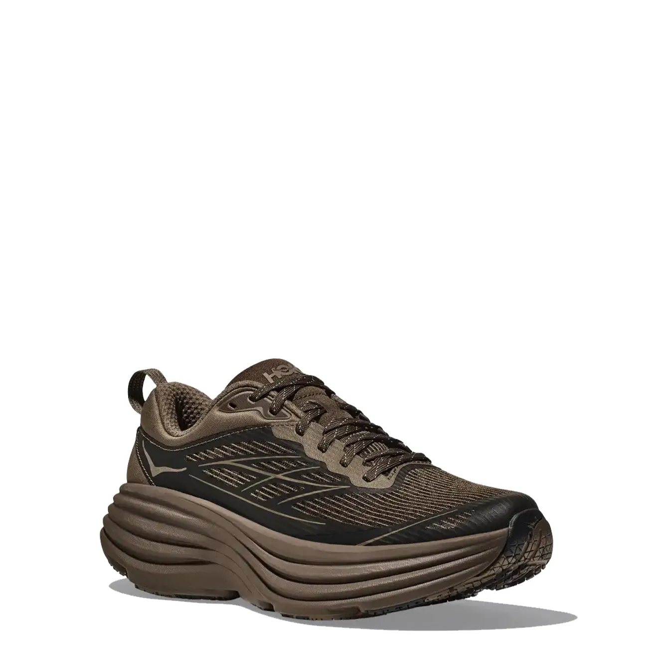 Hoka Bondi 8 TS Chaussure de Sport Cageée Terre Ombrée / Terre Ombrée Foncé
