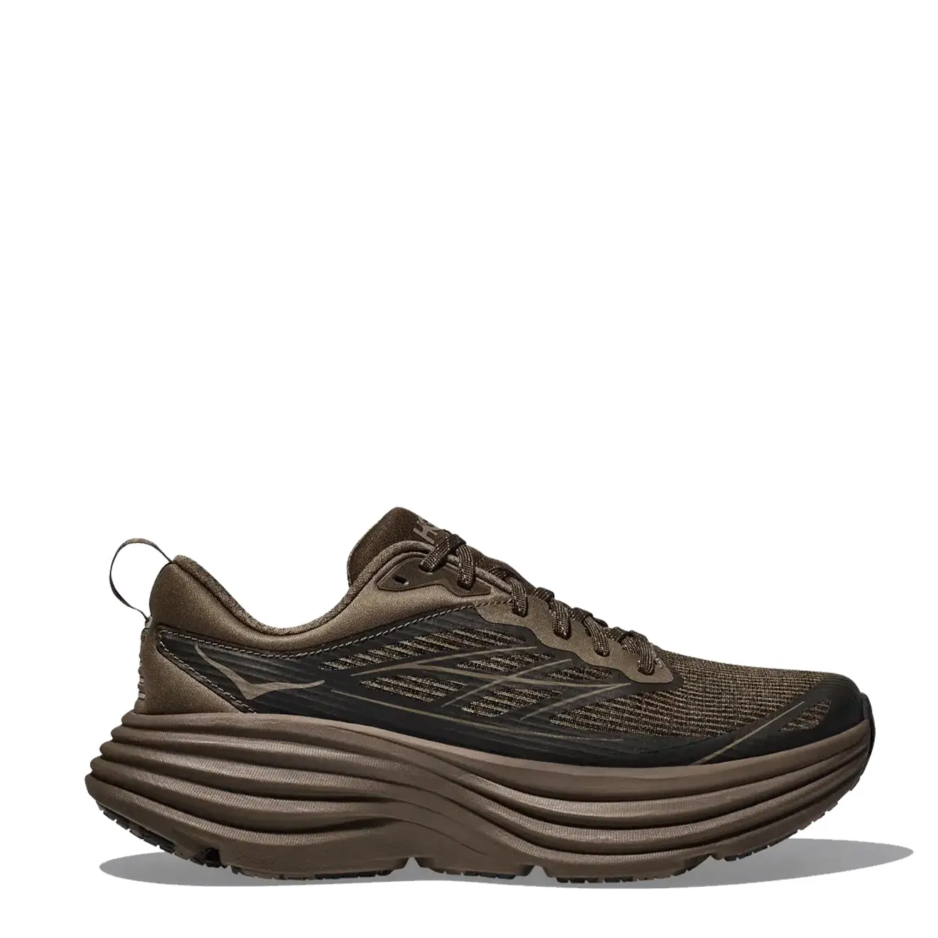 Hoka Bondi 8 TS Chaussure de Sport Cageée Terre Ombrée / Terre Ombrée Foncé