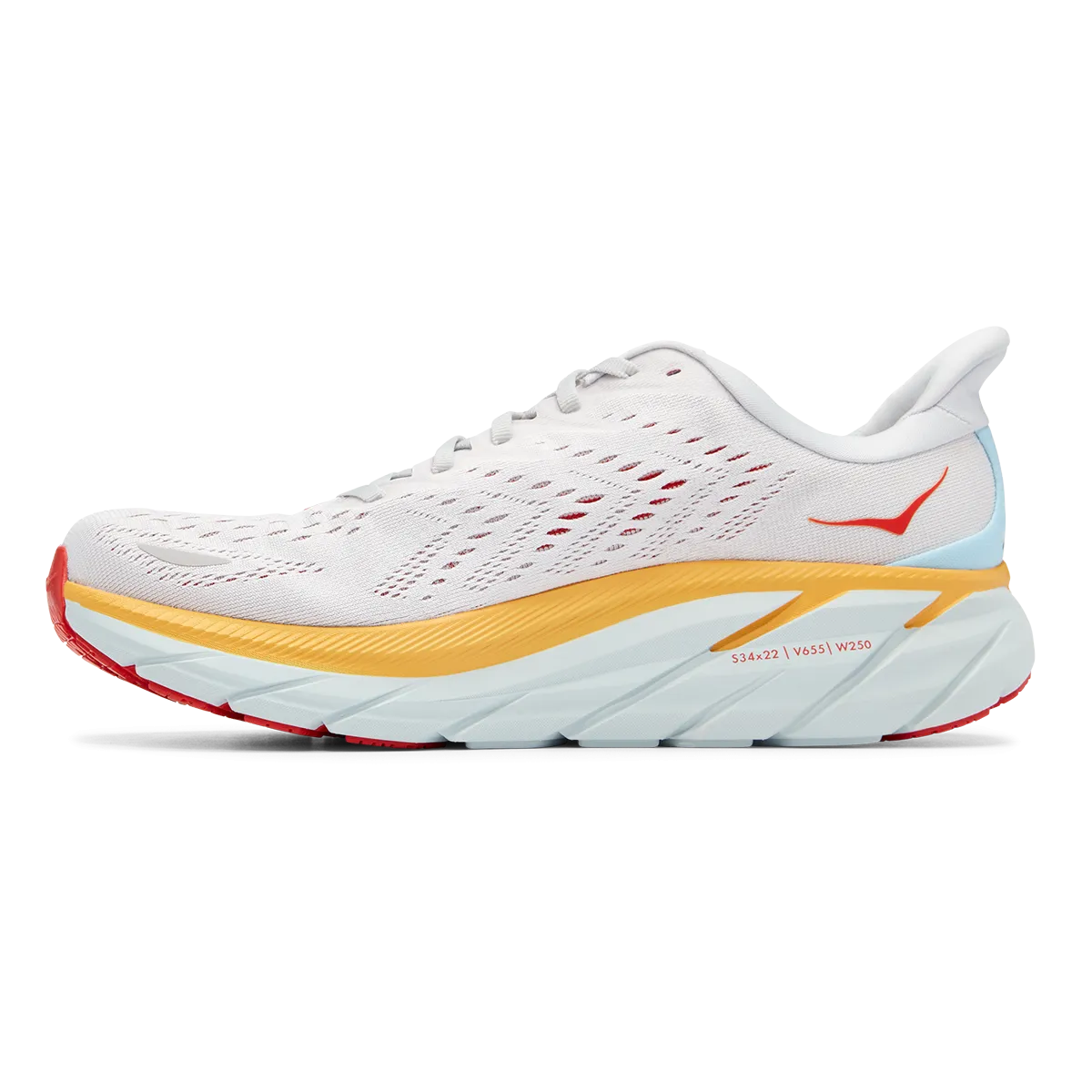 Hoka Clifton 8 - Nuage Nimbus - Blanc de Blanc