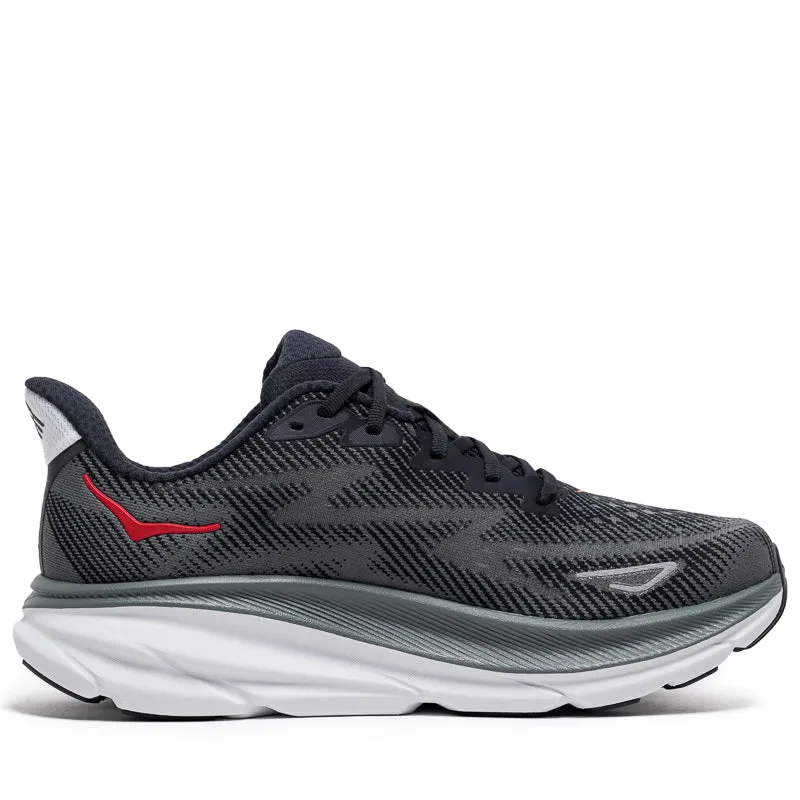 Hoka Clifton 9 - Noir/Orbite Extérieure