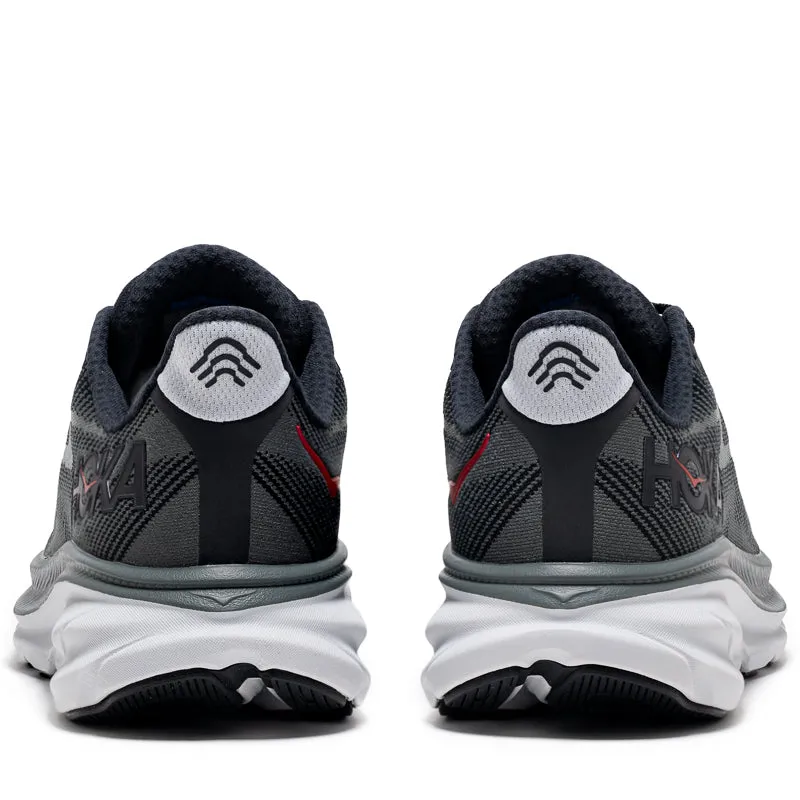 Hoka Clifton 9 - Noir/Orbite Extérieure