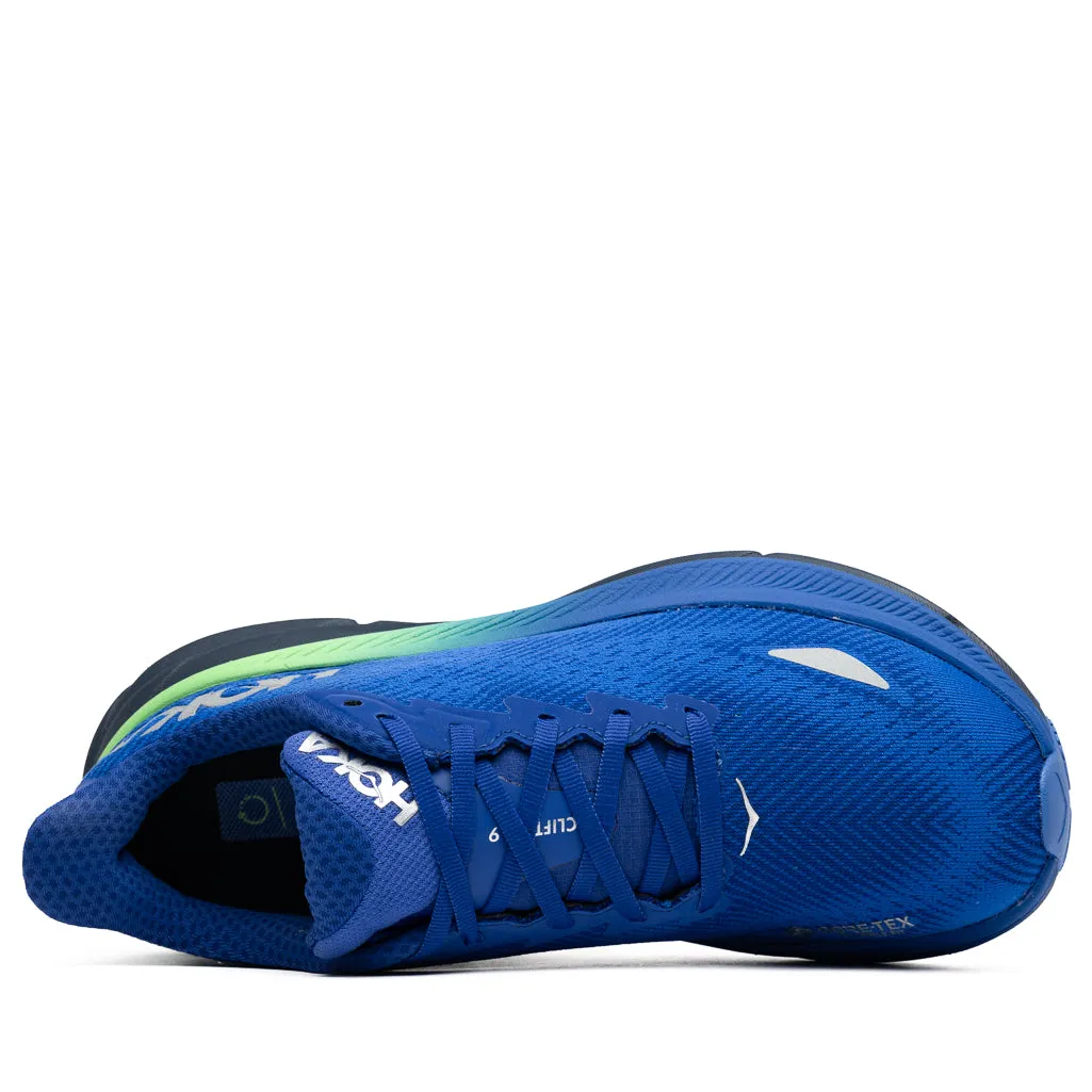 Hoka Clifton 9 Gore-Tex - Bleu éclatant/Ciel du soir