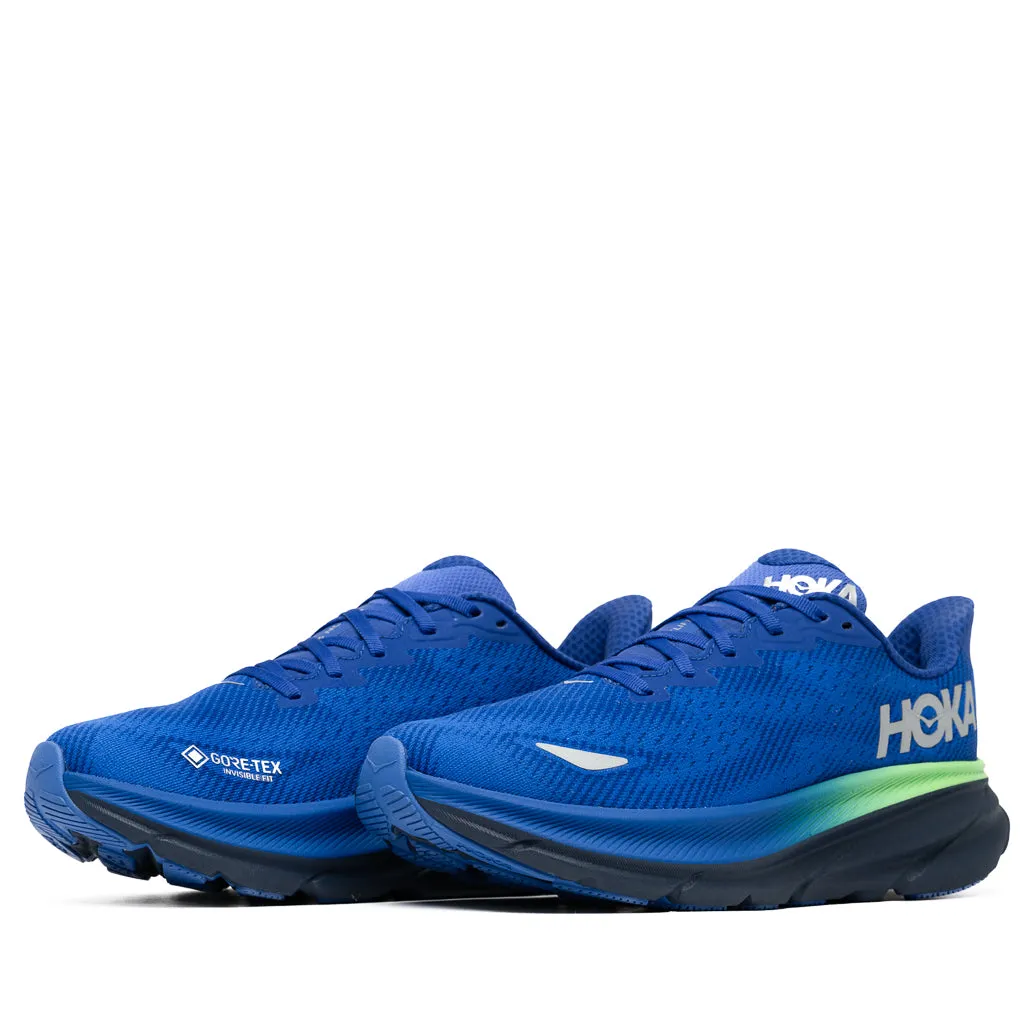 Hoka Clifton 9 Gore-Tex - Bleu éclatant/Ciel du soir