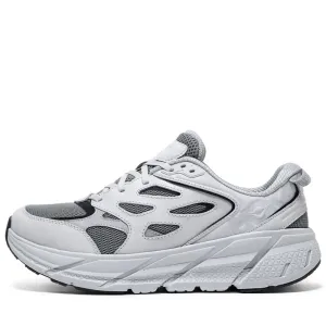 Hoka Clifton L Athlétisme - Gris Stellaire/Poussière d'étoiles