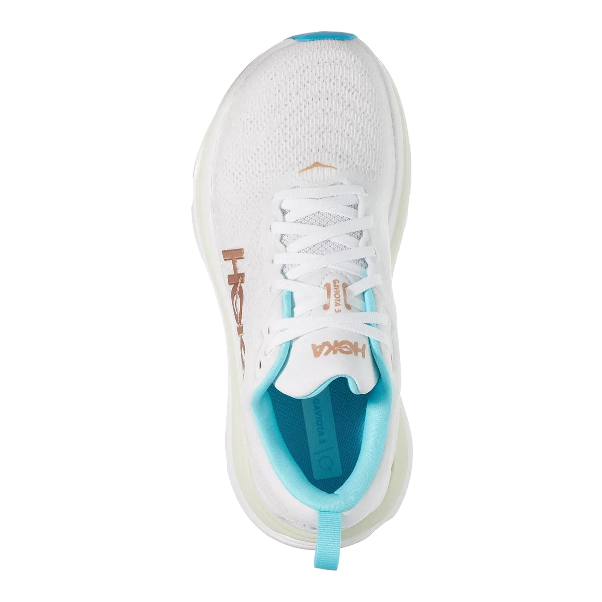 Hoka Gaviota 5 - Givré - Or Rose