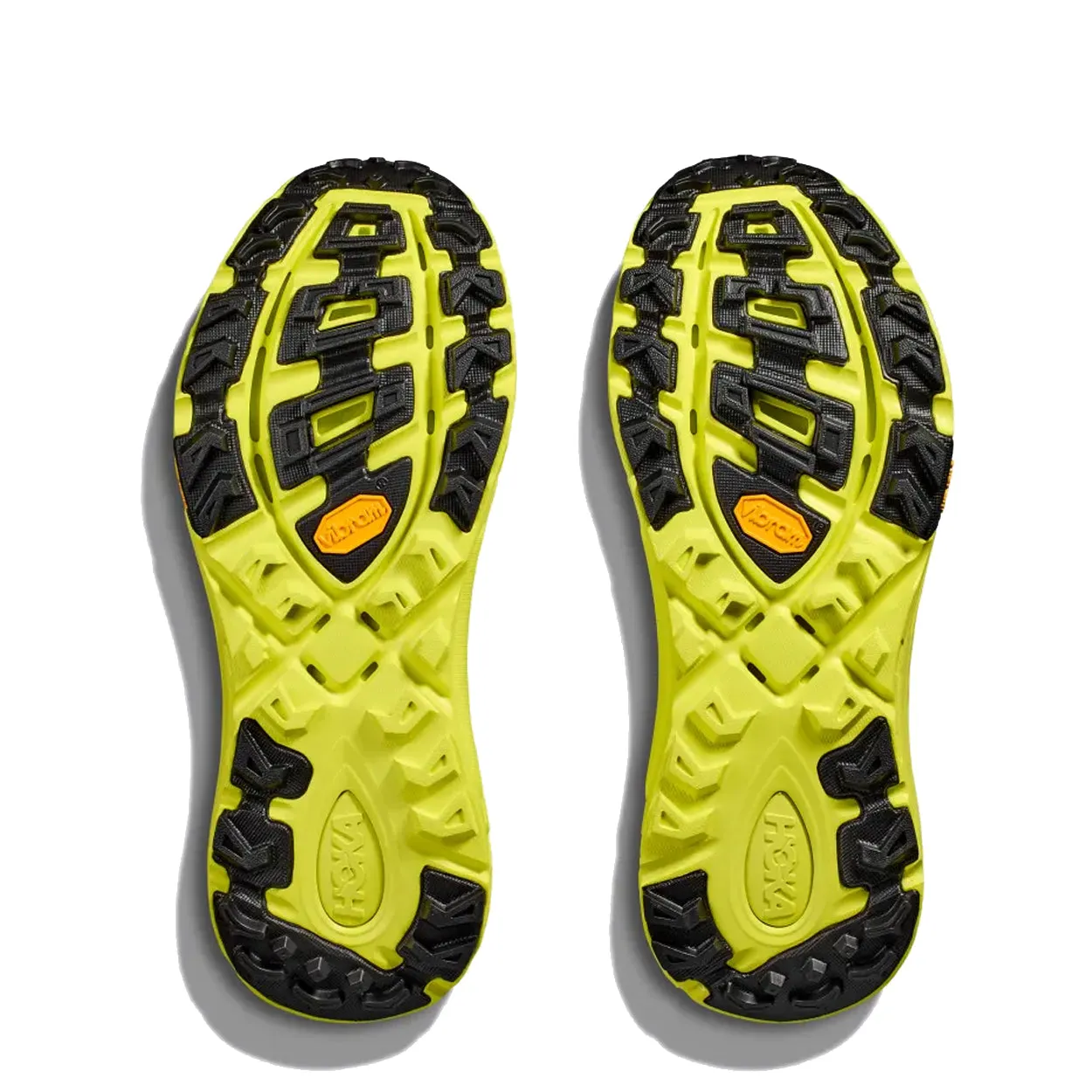 Chaussures de course Hoka Mafate Three2 Noir / Hoka Agrumes