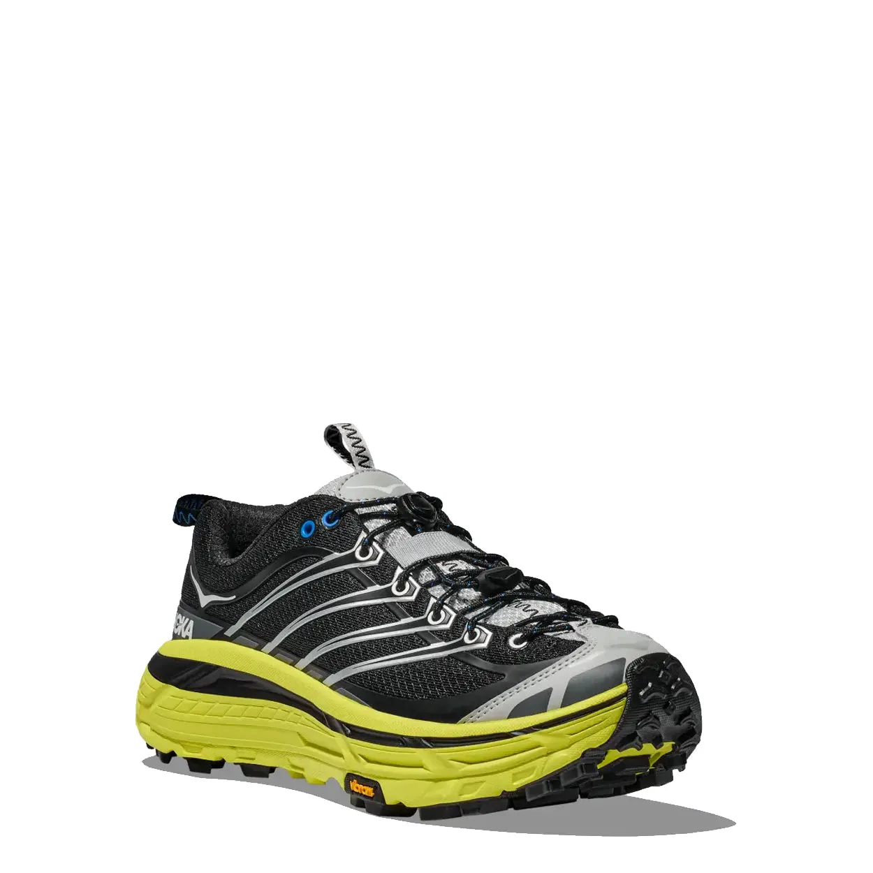 Chaussures de course Hoka Mafate Three2 Noir / Hoka Agrumes