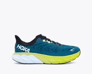 Hoka Chaussures Hommes Arahi 6 Large-Bleu Graphite / Corail Bleu (1123196-BGBCR)
