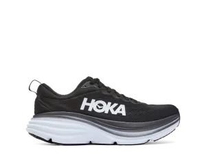 Hoka Chaussures Homme Bondi 8 - Noir/Blanc (1123202-BWHT) Hoka