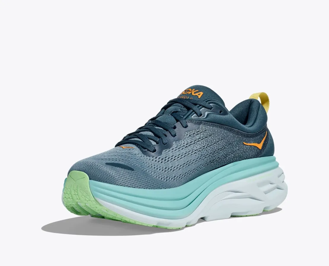 Hoka Chaussures Homme Bondi 8 - Bleu Canard/Ombre (1123202-RHD)