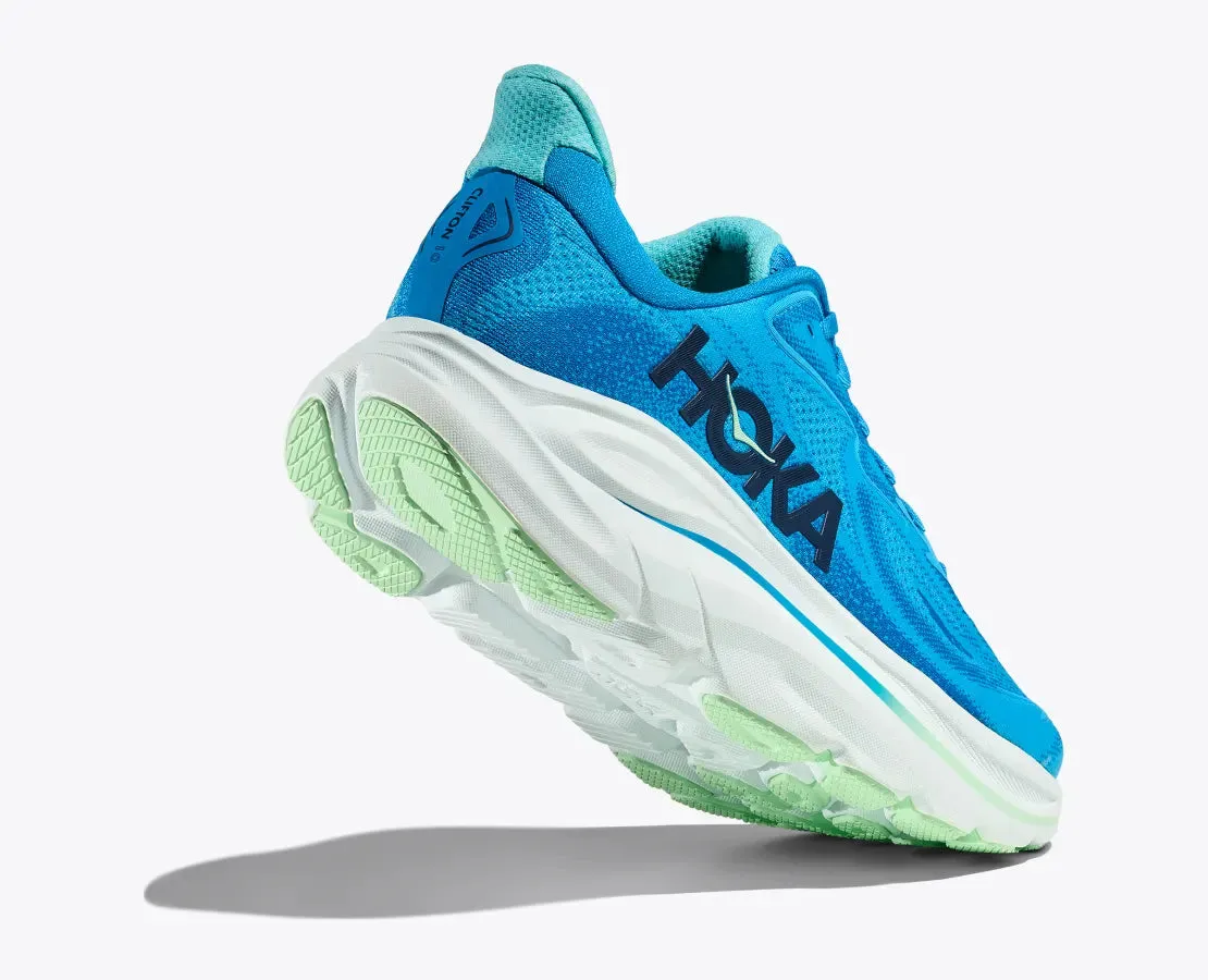 Hoka Chaussure de Sport Clifton 10 pour Homme en Bleu Hoka/Bleu Ciel