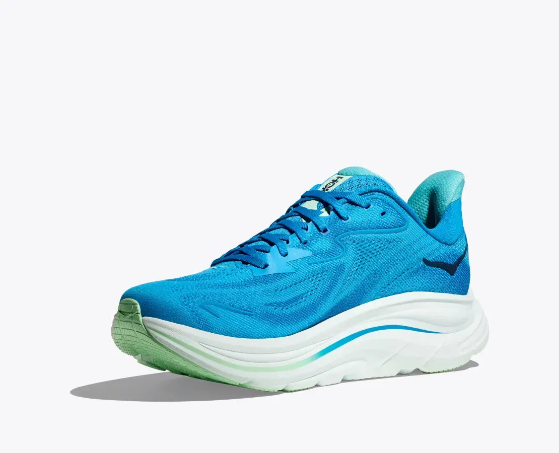 Hoka Chaussure de Sport Clifton 10 pour Homme en Bleu Hoka/Bleu Ciel