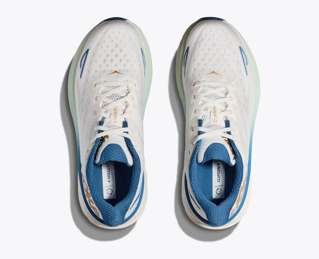 Hoka Chaussures Homme Clifton 9 - Givré/Doré (1127895-FTG) Hoka Footwear