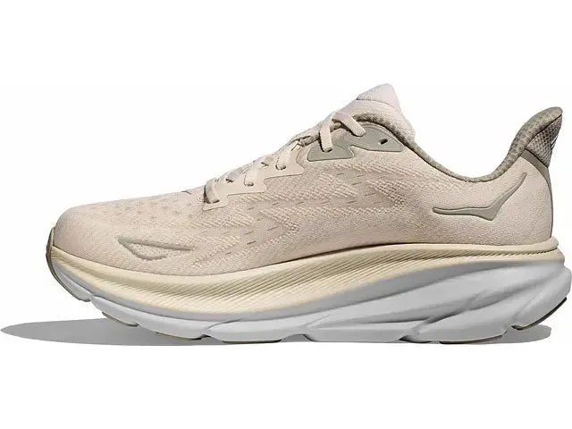 Hoka Chaussures Homme Clifton 9 Large - Lait d'Avoine/Orge (1132210-OKB) Hoka