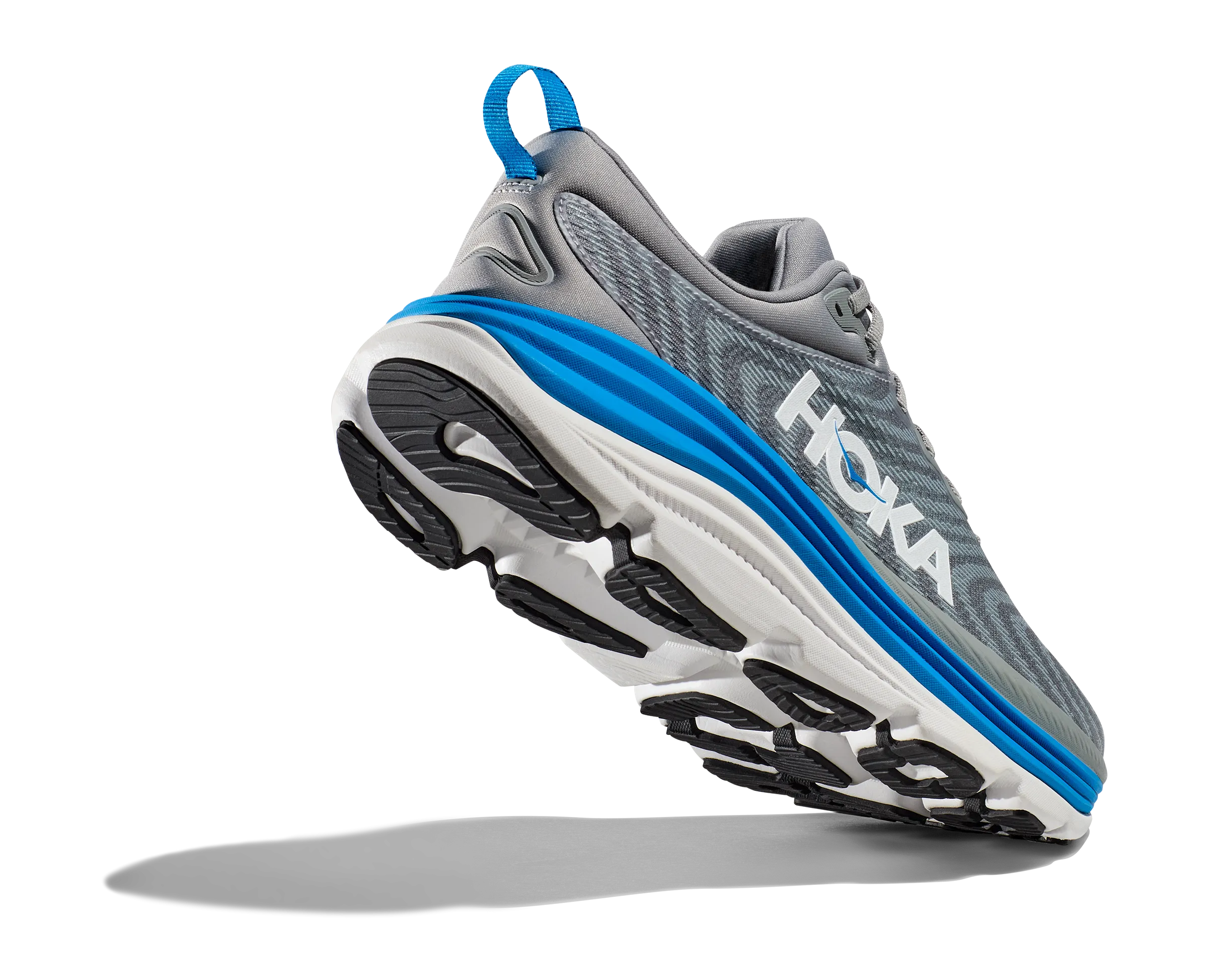 Hoka Chaussures Homme Gaviota 5 - Calcaire/Bleu Diva (1127929-LDVB)