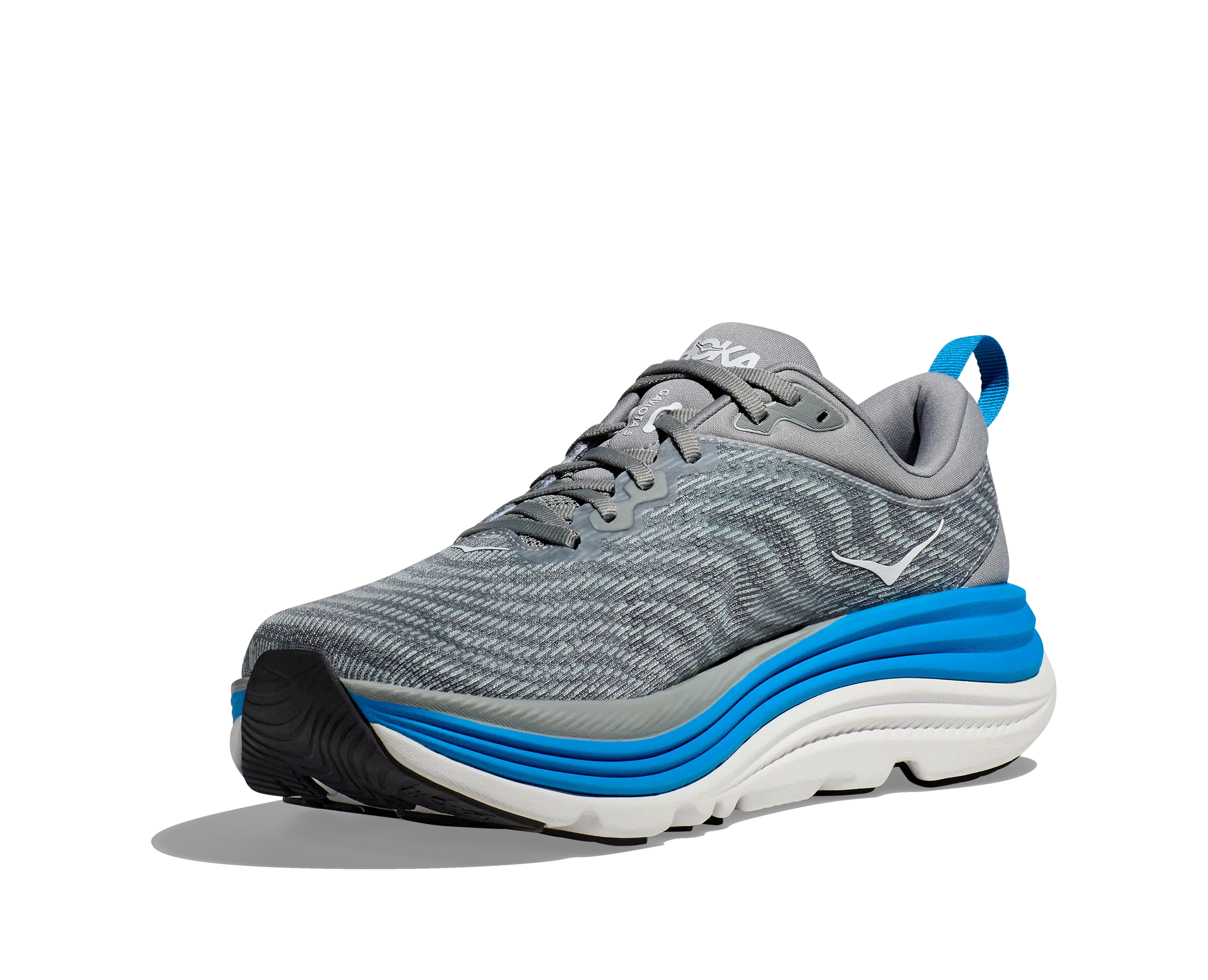 Hoka Chaussures Homme Gaviota 5 - Calcaire/Bleu Diva (1127929-LDVB)