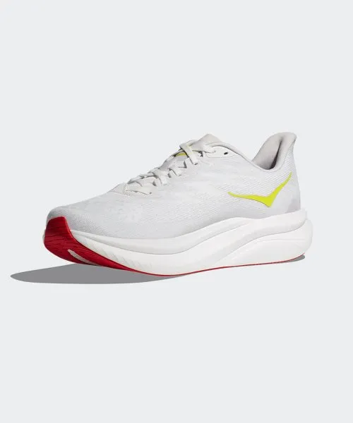 Hoka Chaussures Homme Mach 6 - Blanc / Nuage Nimbus (1147790-WNCL) Hoka