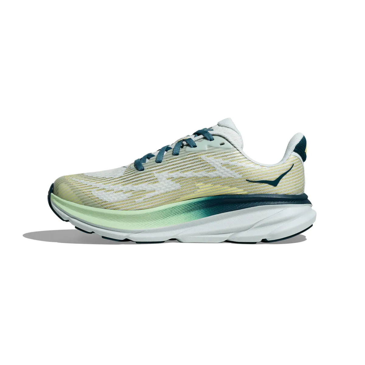 Hoka One One Chaussures Enfant (École Primaire) Clifton 9 Gouttelette/Bleu Crépuscule